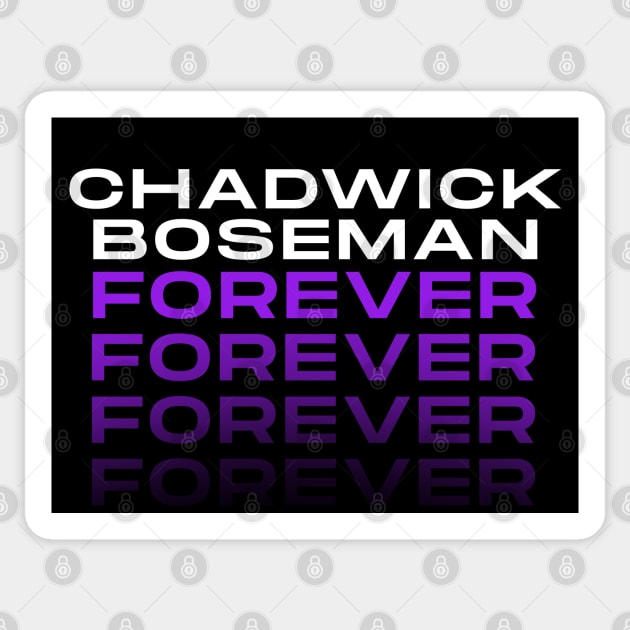 Chadwick Boseman RIP - Wakanda Forever Sticker by igzine